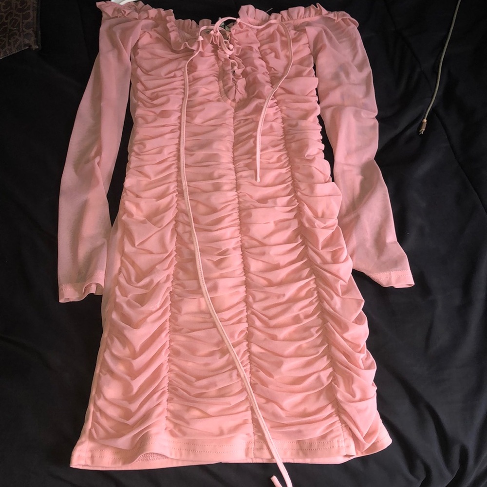 Pink Mesh dress